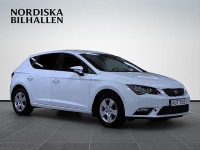 Vit Begagnad 2014 Seat Leon Style Halvkombi | 99 795 kr (Marknadspris)