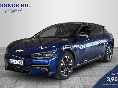 Begagnad Kia EV6 GT-Line 239 kW (325 HK) 2022 Blå SUV