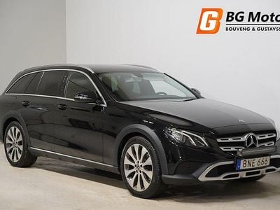 Begagnad Mercedes E220 All-Terrain Avantgarde 194 HK (142 kW) 2018 Svart Kombi