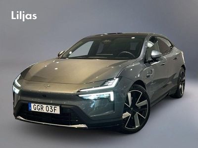 Mörkgrå Begagnad 2024 Polestar 4 Long Range Dual motor SUV | 659 000 kr (Marknadspris)