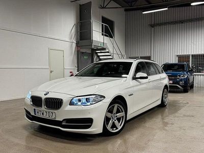 Vit Begagnad 2014 BMW 520 Sport Line Kombi | 84 900 kr (Marknadspris)