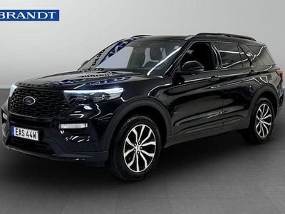 Svart Begagnad 2020 Ford Explorer ST-Line SUV | 449 900 kr (Dyr)