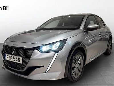 Begagnad Peugeot e-208 100 kW (136 HK) 2020 Grå Halvkombi