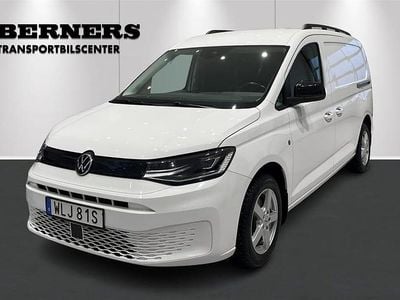 Vit Begagnad 2023 VW Caddy Maxi Minibuss | 319 900 kr (Dyr)