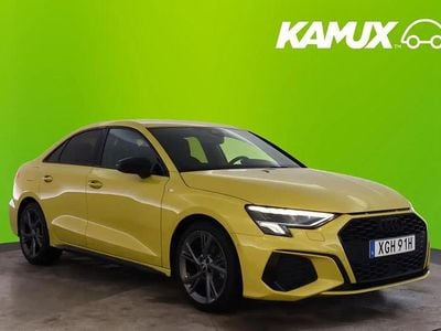 Gul/beige Begagnad 2022 Audi A3 S-Line Sedan | 289 900 kr (Marknadspris)