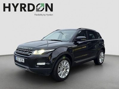 Begagnad Land Rover Range Rover evoque Dynamic 150 HK (110 kW) 2012 Svart SUV
