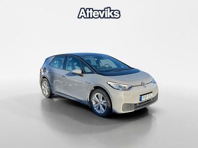 Begagnad VW ID.3 Pro Performance 152 kW (207 HK) 2021 Grå Halvkombi