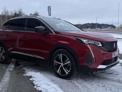 Begagnad Peugeot 3008 GT 301 HK (221 kW) 2021 Röd metalliclack SUV