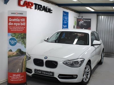 begagnad BMW 120 D XDRIVE 5-DÖRRAR NYBES SPORT LINE PDC 2 ÄG 184HK