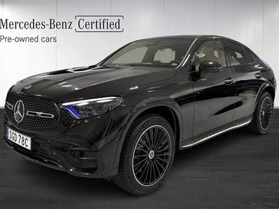 Begagnad Mercedes GLC300e 333 HK (244 kW) 2025 Svart Sportkupé