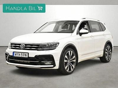 Vit Begagnad 2019 VW Tiguan Allspace R-line SUV | 319 700 kr (Marknadspris)