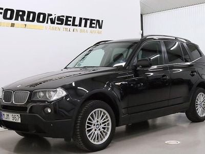 Begagnad BMW X3 218 HK (160 kW) 2006 Svart SUV