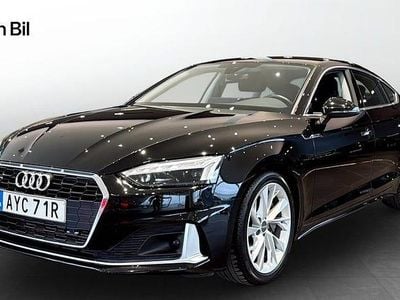 Brilliantsvart Begagnad 2023 Audi A5 Sportback Advanced Plus Halvkombi | 369 000 kr (Bra pris)