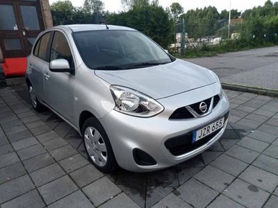 begagnad Nissan Micra 1.2 CVT Euro 6 80hk .Automat , Låga mil,Bensin