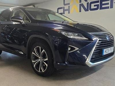 Begagnad Lexus RX450h Executive Line 313 HK (230 kW) 2018 Mörkblå (blå) SUV