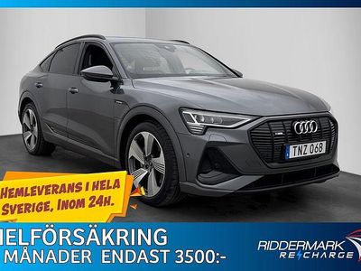 Begagnad Audi e-tron S-Line 300 kW (408 HK) 2020 Grå SUV