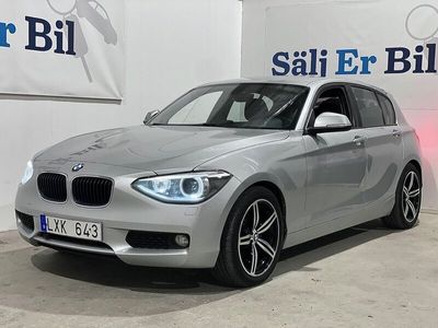 begagnad BMW 116 d 5-dörrars Euro 5 P-Sensor V/S-Däck