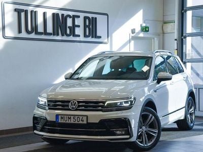 Vit Begagnad 2018 VW Tiguan R-line SUV | 234 900 kr (Marknadspris)