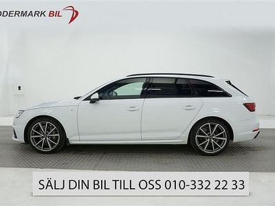 Vit Begagnad 2018 Audi A4 S-Line Kombi | 334 800 kr