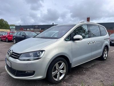 Silver Begagnad 2011 VW Sharan Minibuss | 129 000 kr (Marknadspris)
