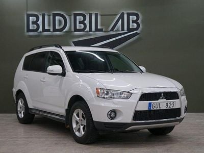 Begagnad Mitsubishi Outlander 156 HK (114 kW) 2010 Vit SUV