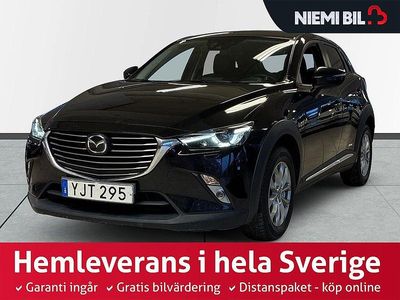 Begagnad Mazda CX-3 Optimum 105 HK (77 kW) 2016 Svart SUV