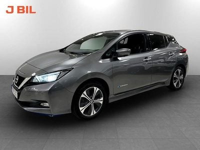 Grå Begagnad 2019 Nissan Leaf Tekna Halvkombi | 179 900 kr (Marknadspris)