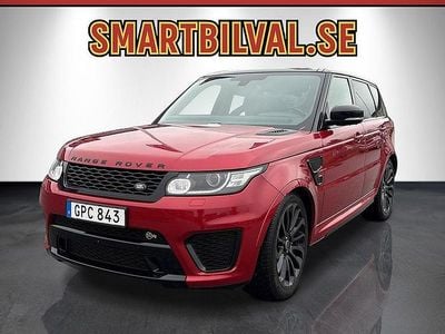 Röd Begagnad 2016 Land Rover Range Rover SVR SUV | 599 000 kr (Marknadspris)