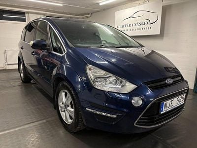 Blå Begagnad 2013 Ford S-MAX Business Edition Minibuss | 79 900 kr (Marknadspris)