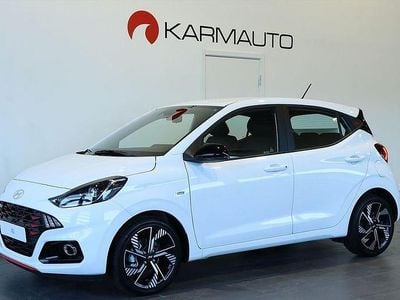 Vit Ny 2025 Hyundai i10 N Line Halvkombi | 199 900 kr (Marknadspris)