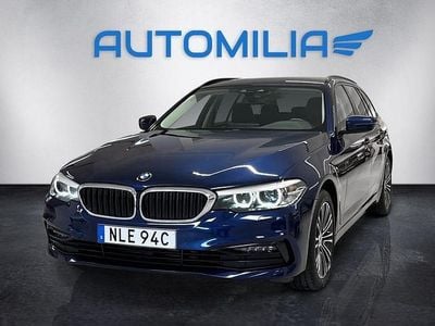Blå Begagnad 2020 BMW 520 Sport Line Kombi | 279 900 kr (Superpris)