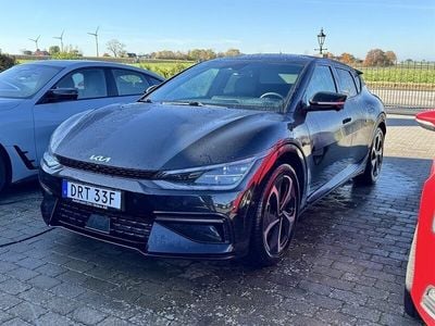 Svart Begagnad 2021 Kia EV6 GT-Line SUV | 449 000 kr (Dyr)