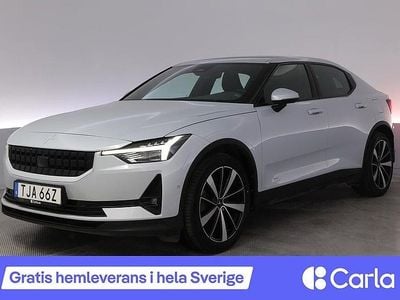 Silver Begagnad 2021 Polestar 2 Plus Halvkombi | 309 990 kr (Marknadspris)