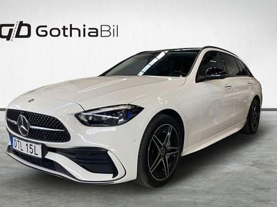 Begagnad Mercedes C300 AMG line 313 HK (230 kW) 2022 Vit Kombi