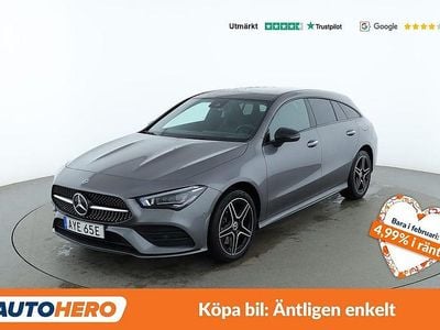Begagnad Mercedes CLA250e Shooting Brake AMG line 220 HK (161 kW) 2023 Mörkgrå Kombi