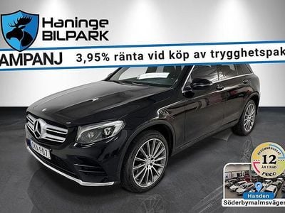 Svart Begagnad 2016 Mercedes GLC250 AMG SUV | 289 900 kr (Marknadspris)