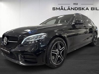 Svart Begagnad 2021 Mercedes C300e Edition Kombi | 239 000 kr