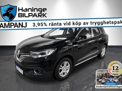 Svart Begagnad 2015 Renault Kadjar LIMITED SUV | 104 900 kr (Marknadspris)