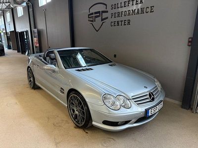 Begagnad Mercedes SL55 AMG AMG 500 HK (367 kW) 2004 Silver Cab