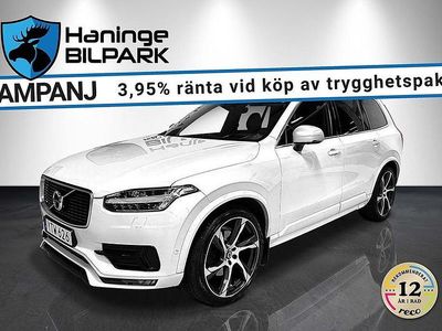 Vit Begagnad 2018 Volvo XC90 R-Design SUV | 499 900 kr