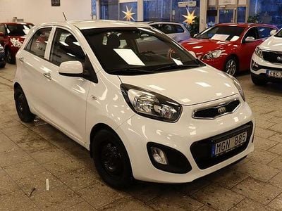 Vit Begagnad 2013 Kia Picanto Halvkombi | 39 900 kr (Marknadspris)