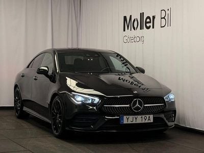 Begagnad Mercedes CLA220 AMG 190 HK (139 kW) 2020 Svart Sedan