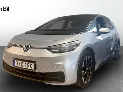 Begagnad VW ID.3 Pro Performance 150 kW (204 HK) 2021 Scale silver metallic bla Halvkombi
