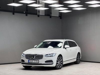 Vit Begagnad 2021 Volvo V90 Kombi | 329 900 kr (Marknadspris)