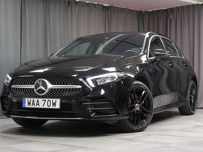 Svart Begagnad 2023 Mercedes A250 AMG line Halvkombi | 369 000 kr (Dyr)