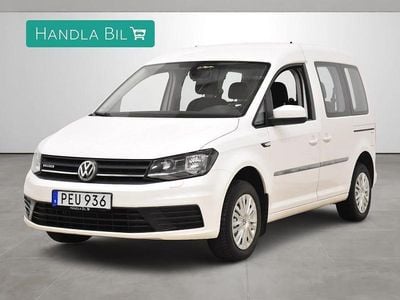 Vit Begagnad 2017 VW Caddy Minibuss | 109 900 kr (Marknadspris)