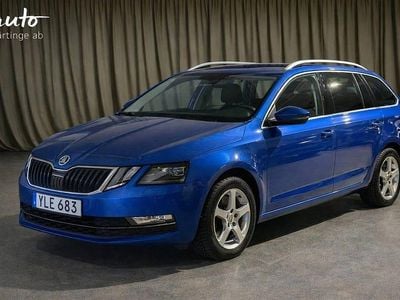 Begagnad Skoda Octavia Style 180 HK (132 kW) 2017 Blå Kombi