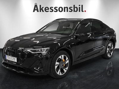 Begagnad Audi e-tron Sportback 300 kW (408 HK) 2021 Svart SUV