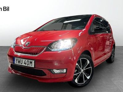 Begagnad Skoda Citigo-e IV Style 61 kW (83 HK) 2020 Röd Halvkombi