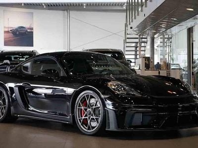 Ny Porsche 718 Cayman GT4 2025 Svart Sportkupé